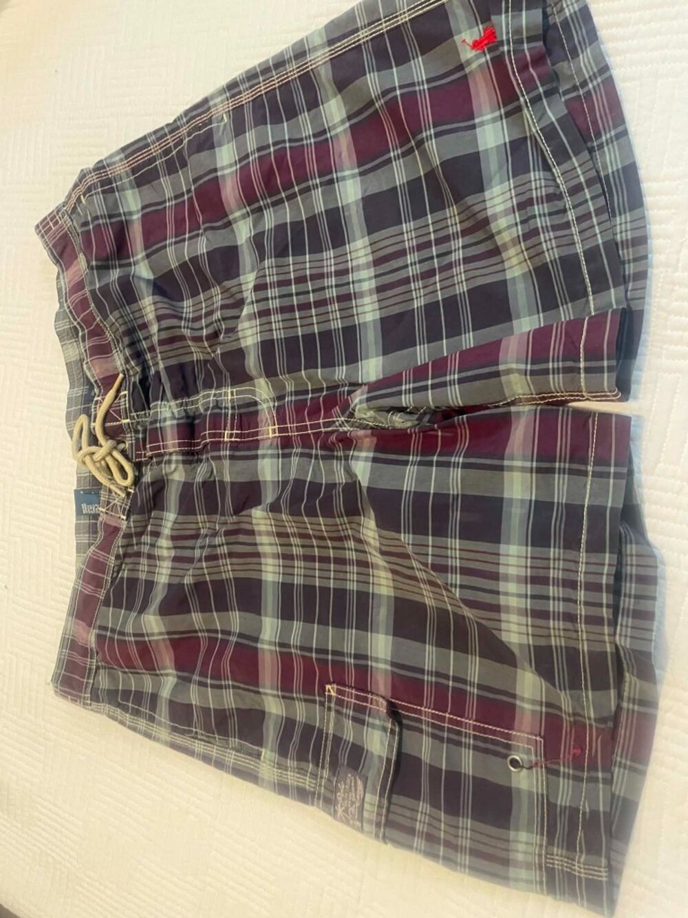 Ralph Lauren Men Swimtrunks-Plaid Size Medium